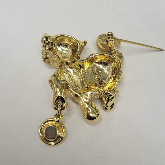 Vintage Giusti Cat Brooch - Picture 5 of 6